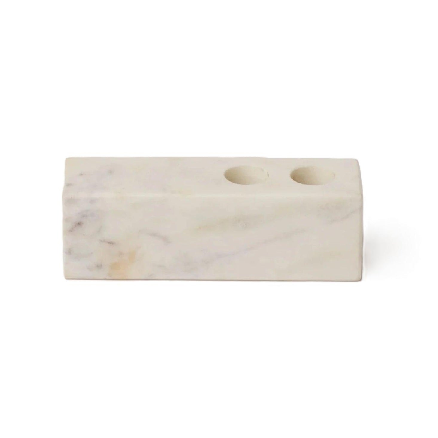 Marble Double Candle Holder
