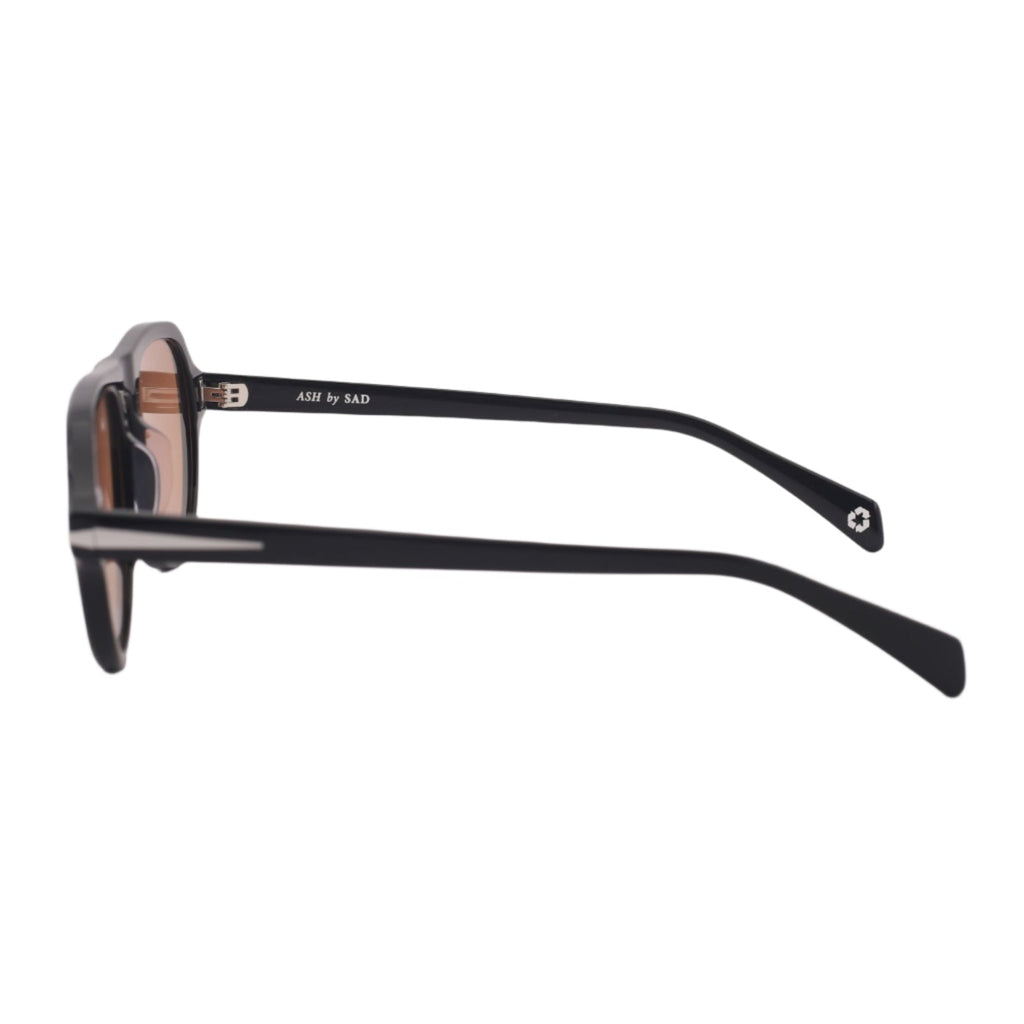 Ash // Gloss Black [Tinted Bronze]