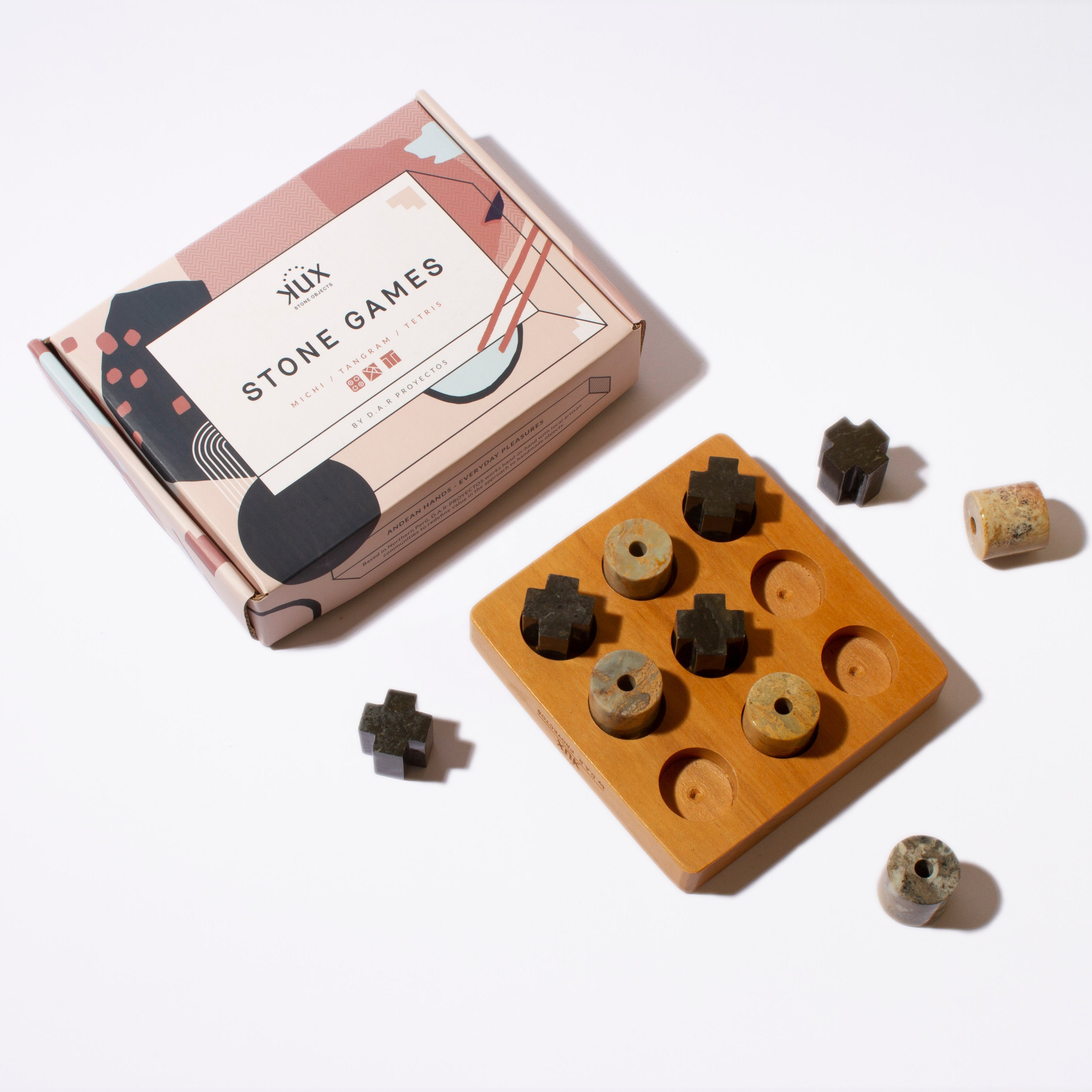Tic Tac Toe Stone Game