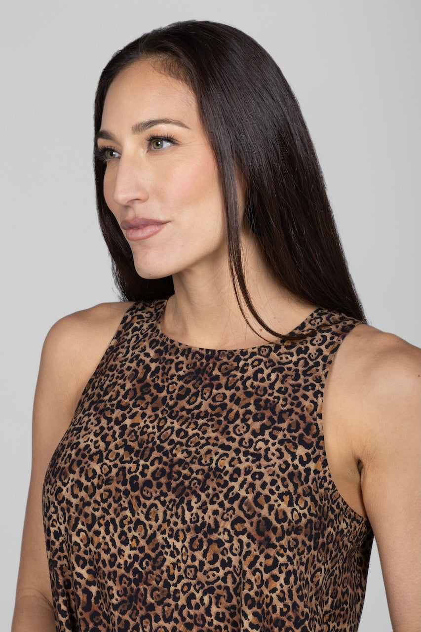 PORTOFINO TOP: LEOPARD