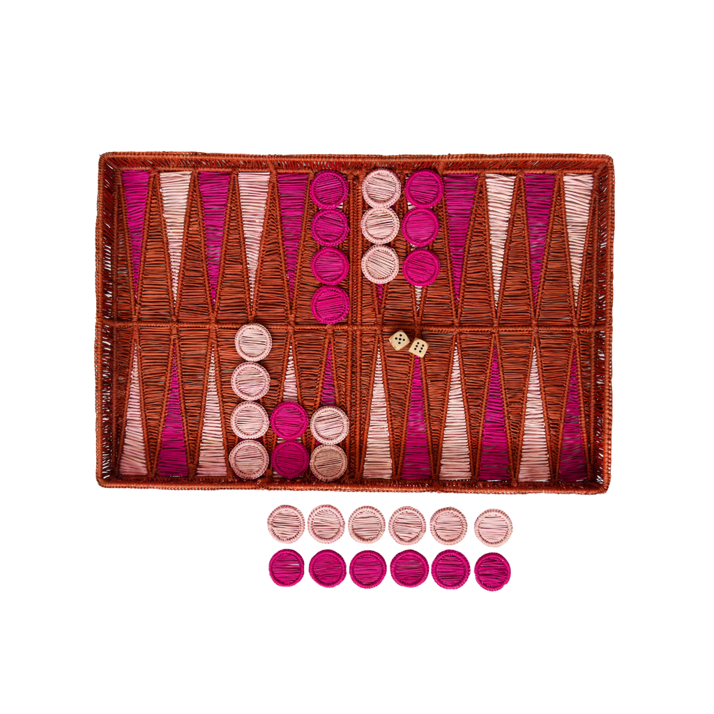 Handmade Backgammon Board Game