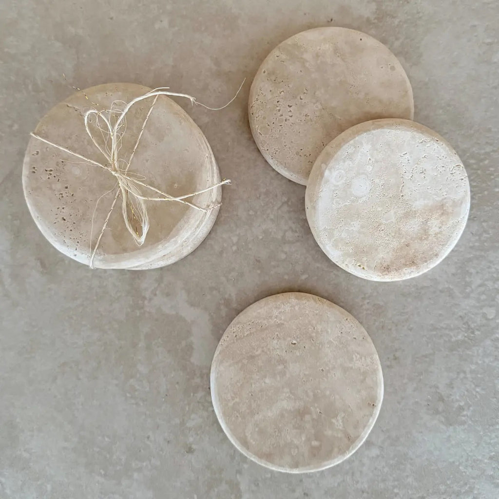 Set of 4 Marble Coasters