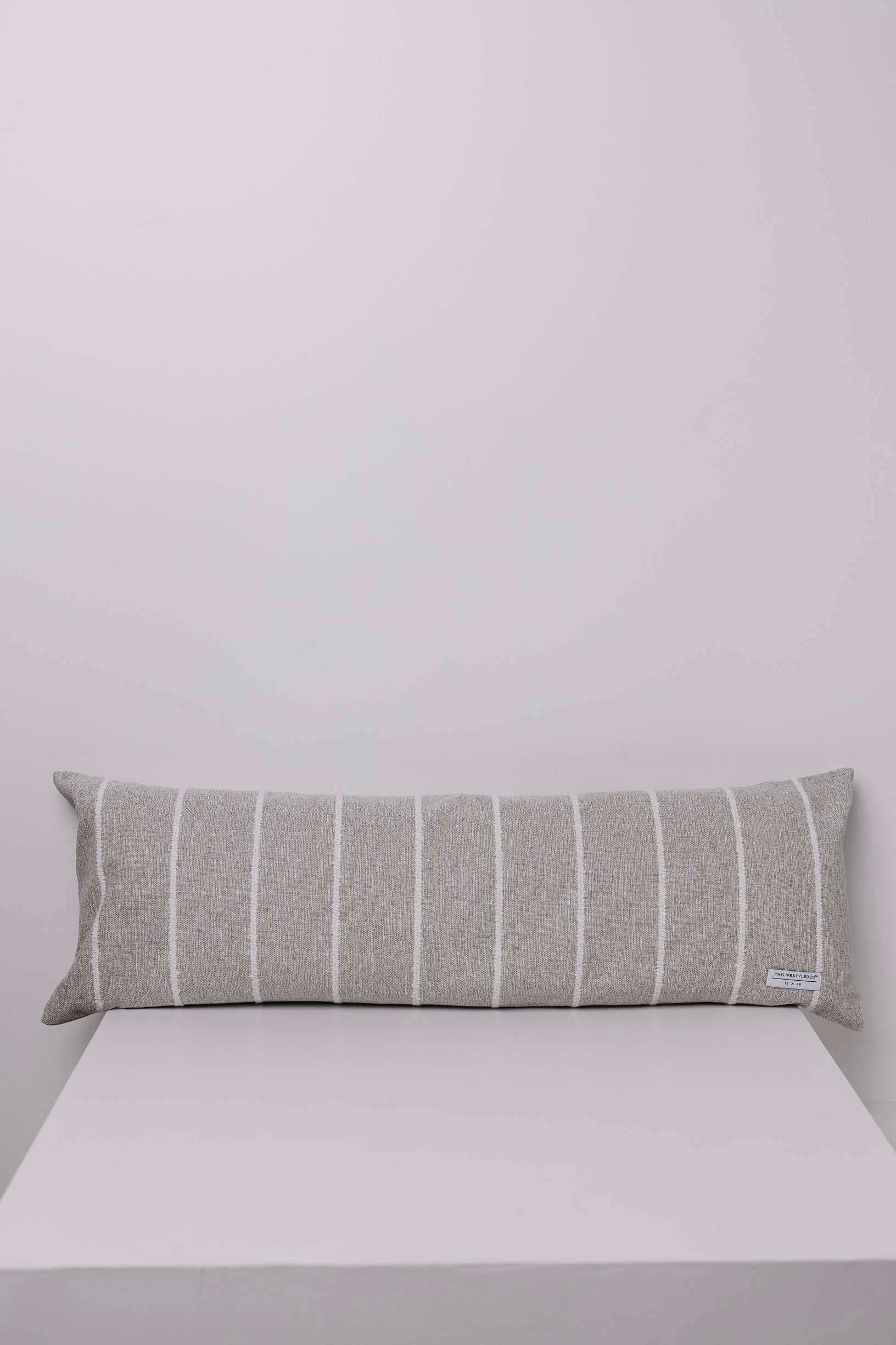 Jolie Textured Slub Stripe Pillow - 3 Sizes