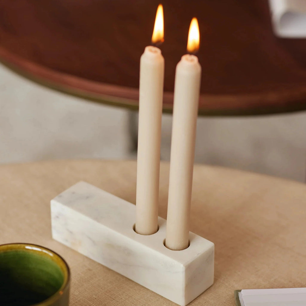Marble Double Candle Holder