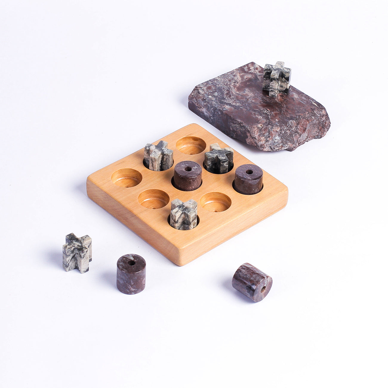 Tic Tac Toe Stone Game