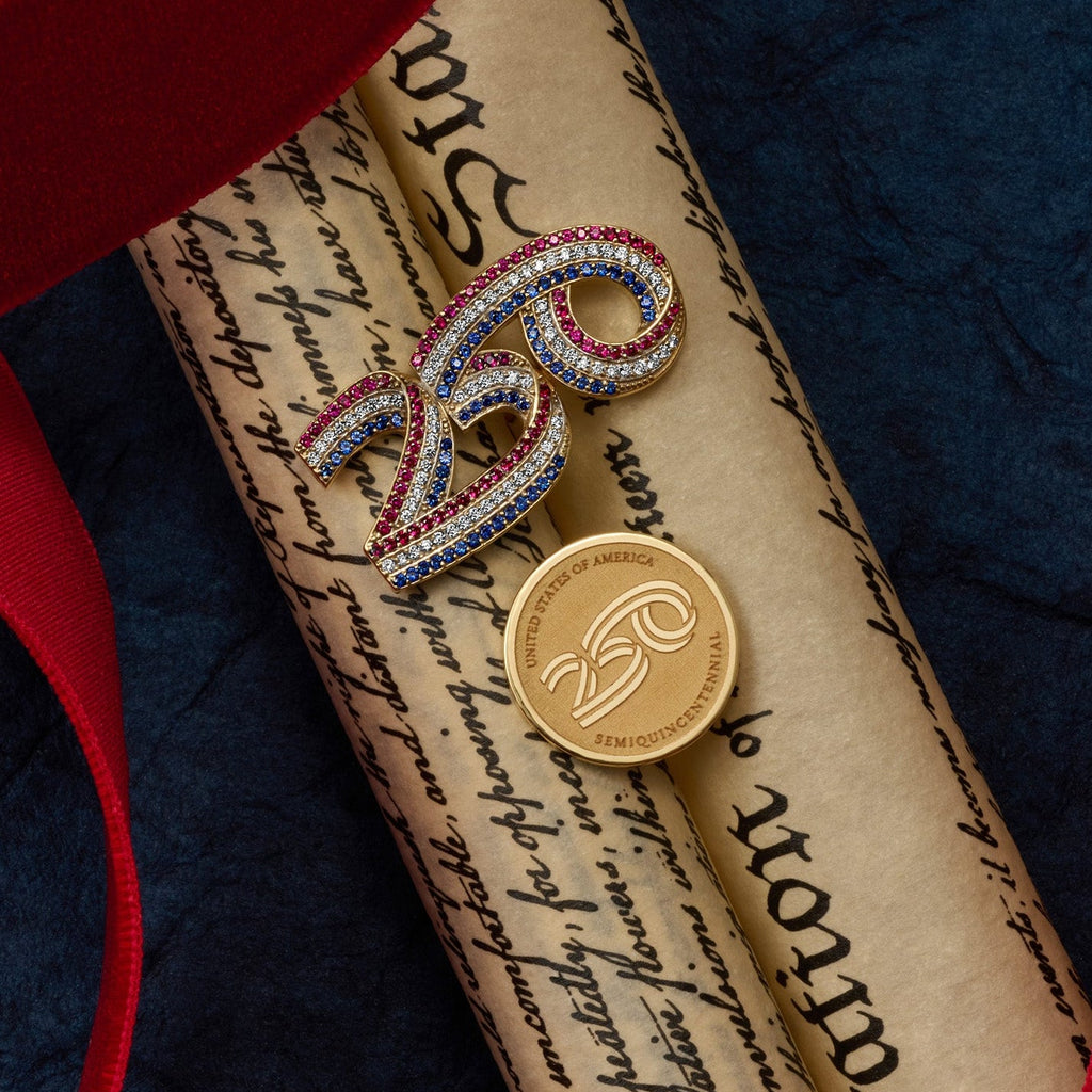 America250™ Diamond Commemorative Lapel Pin