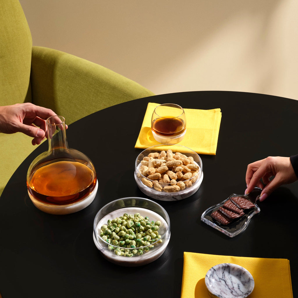 Chill Bowl with Marble Base M