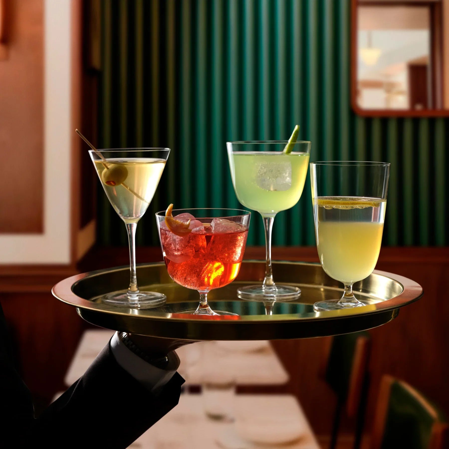 Bar/Giani Set of 4 Cocktail Glass Short