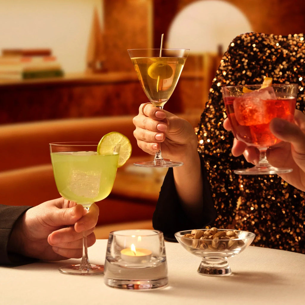 Bar/Giani Set of 4 Cocktail Glass Short
