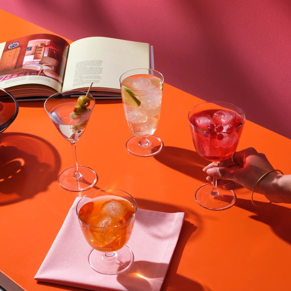 Bar/Giani Set of 4 Cocktail Glass Short