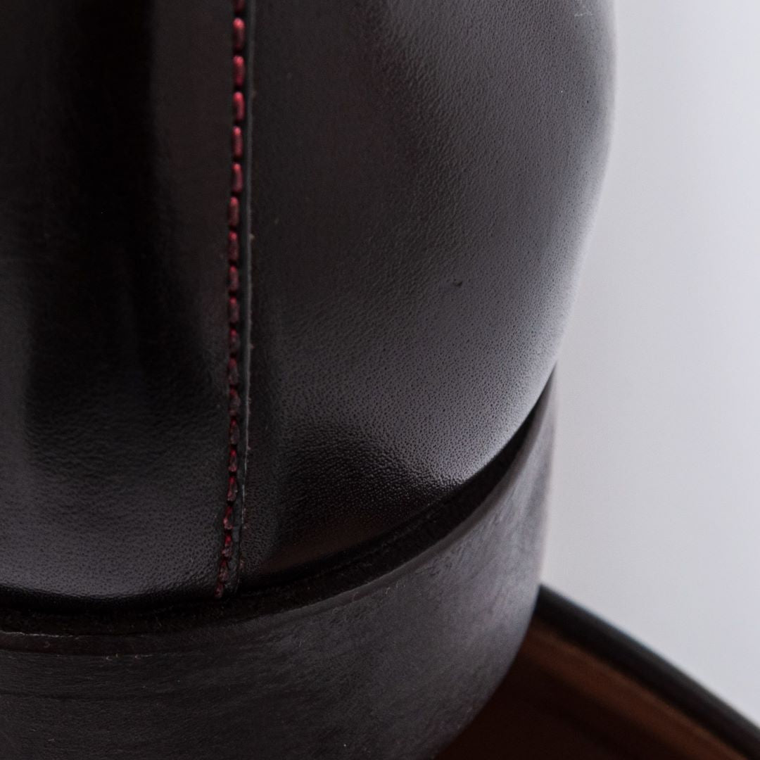 Men's Black Leather Milano Loafer