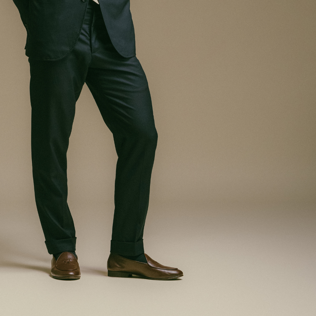 Men's Brown Leather Milano Loafer