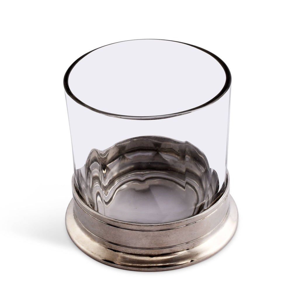 Double Old-Fashioned - Hatched Glass