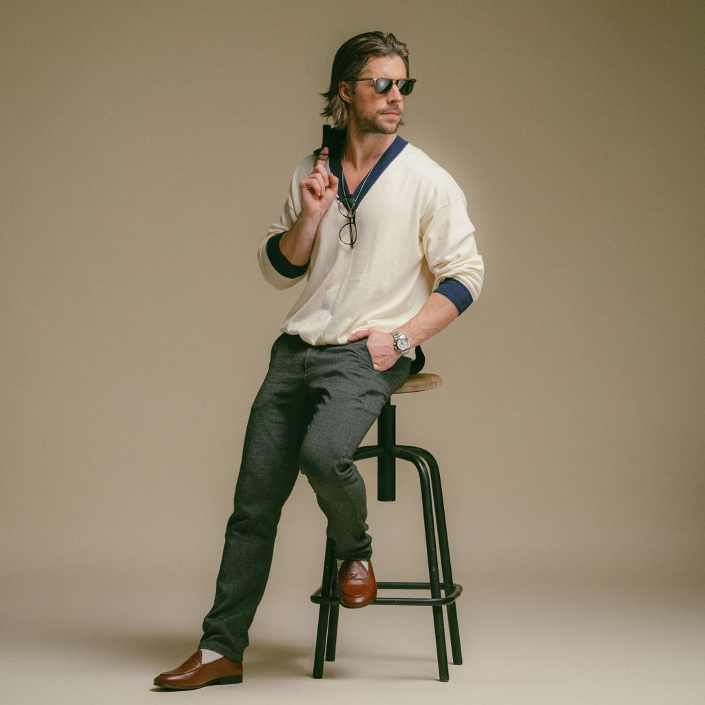 Men's Light Brown Leather Milano Loafer