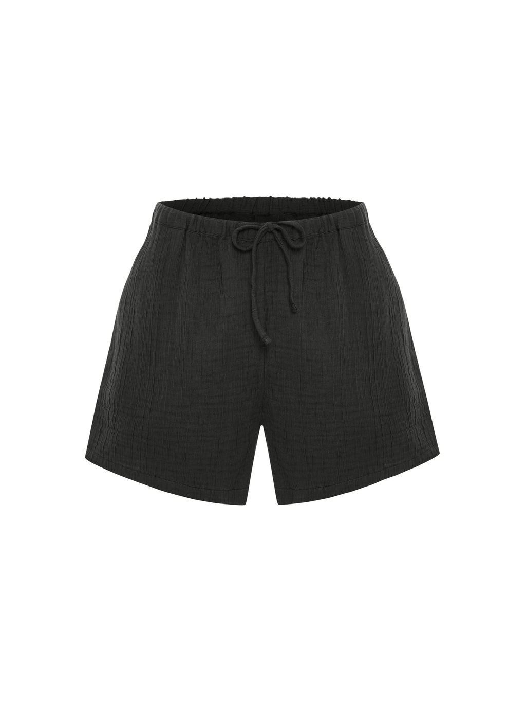 Kaya Drawstring Shorts - Charcoal
