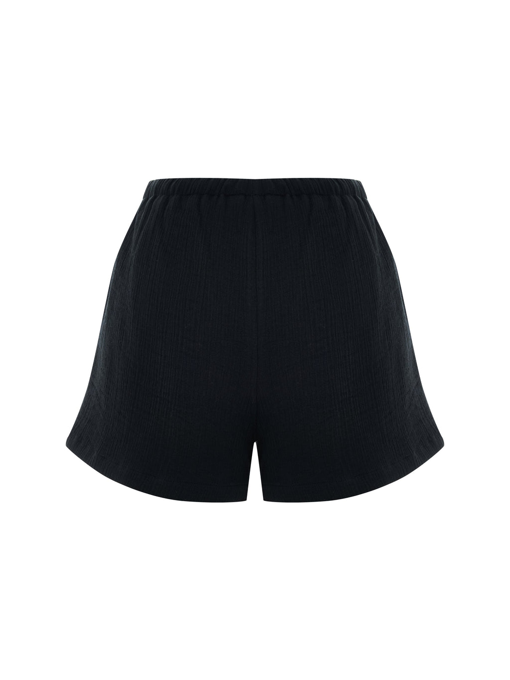Aura Drawstring Shorts - Black