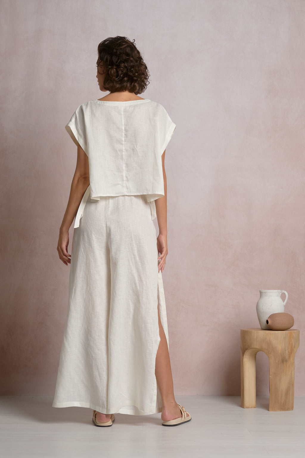 Lilian Top White