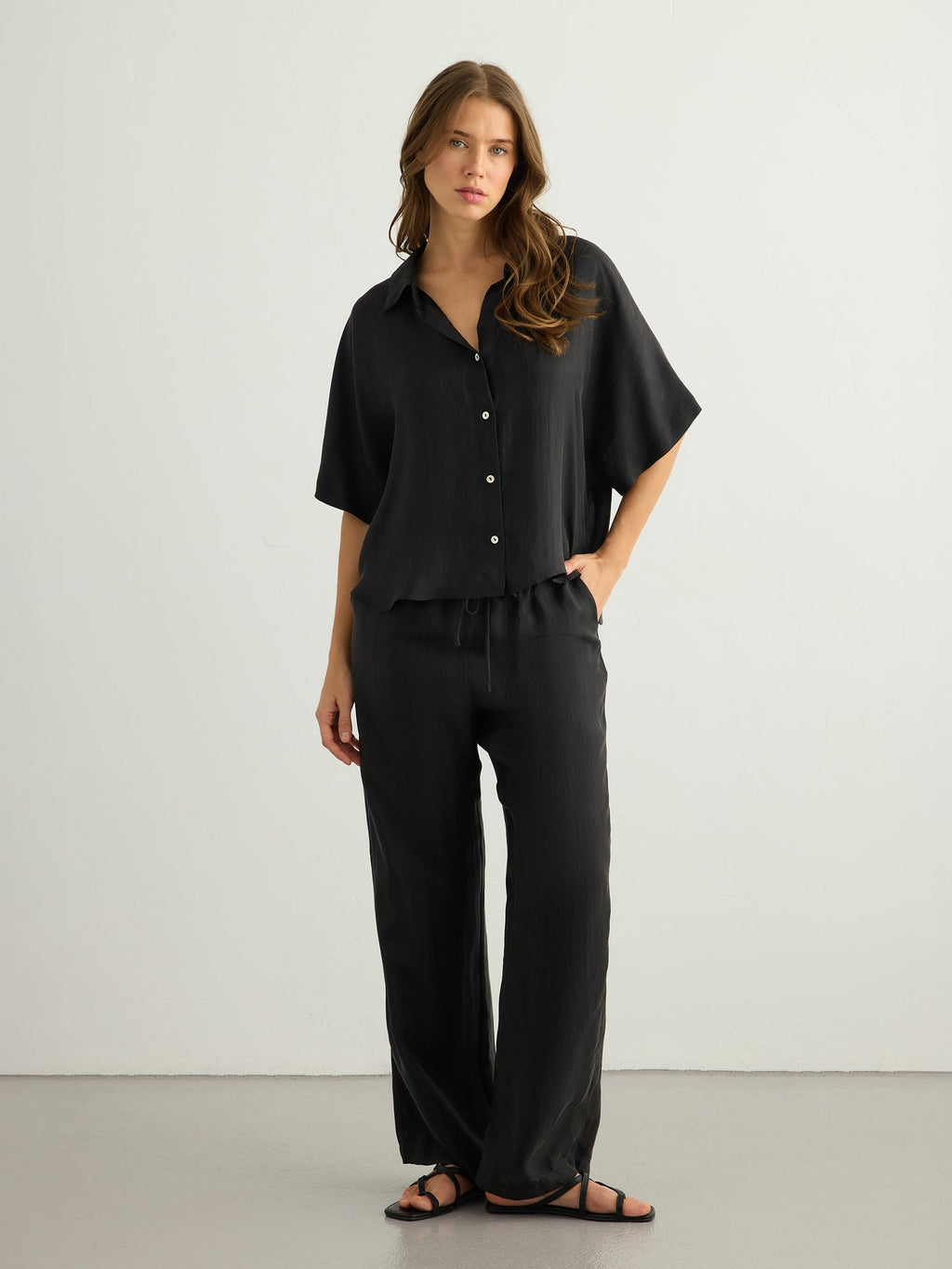 Lucid Flow Shirt - Black