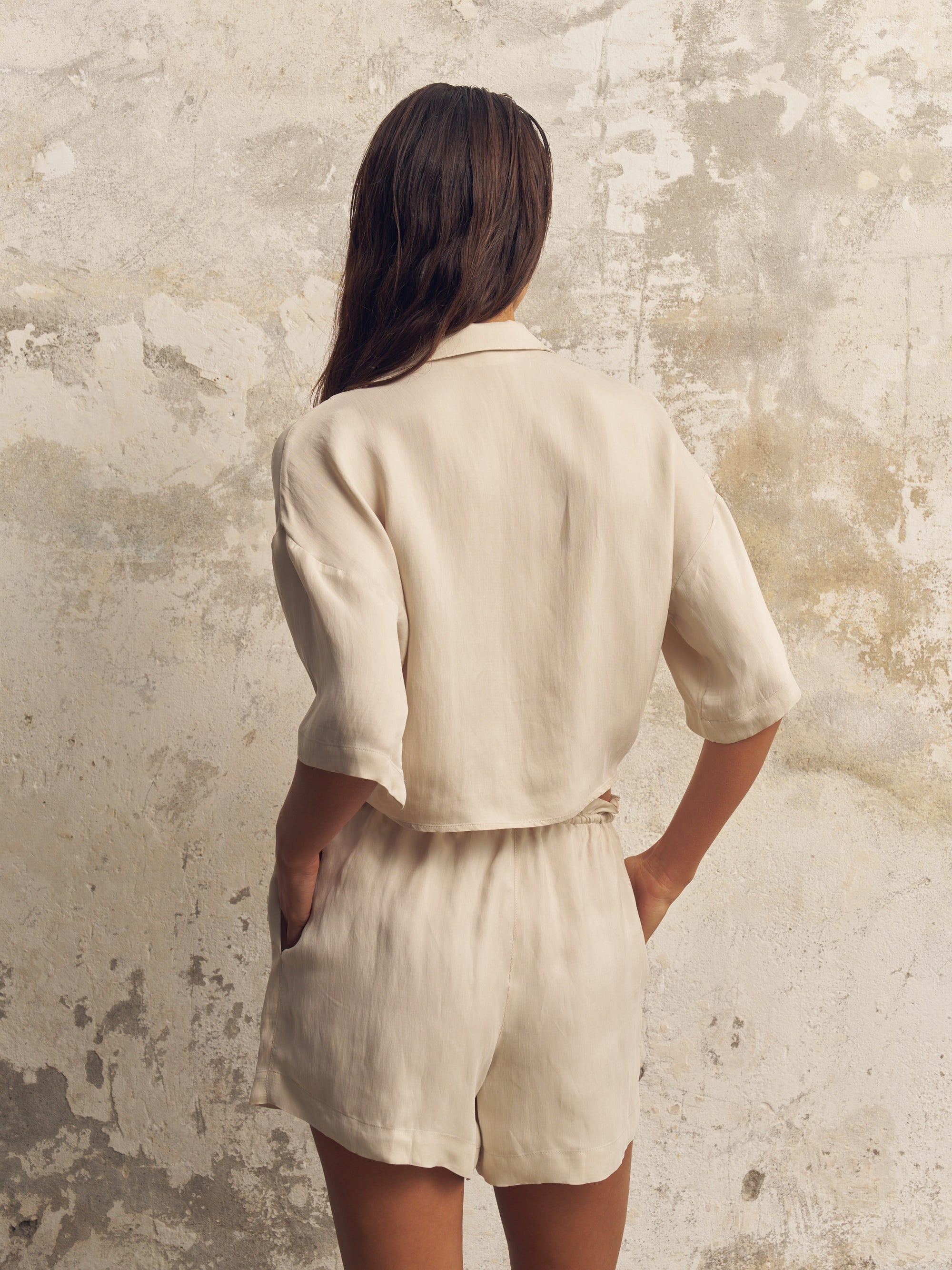 Lucid Tie Shirt - Sand