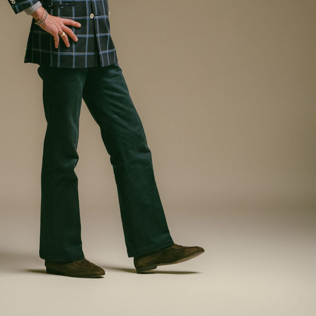 Men's Chocolate Suede Milano Loafer