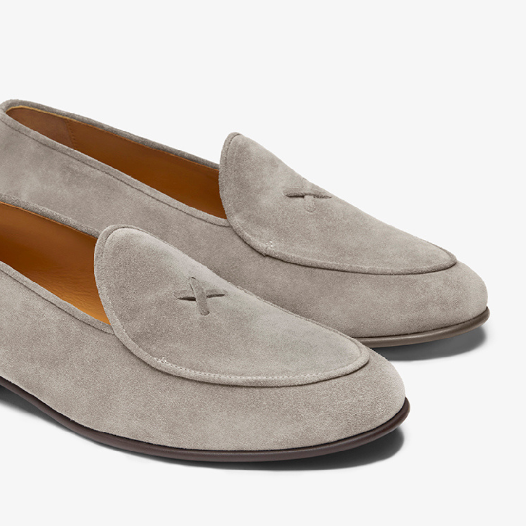 Men's Grigio Suede Milano Loafer