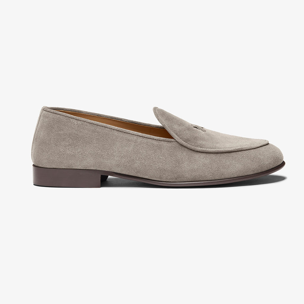 Men's Grigio Suede Milano Loafer