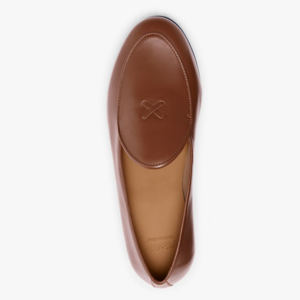 Men's Light Brown Leather Milano Loafer