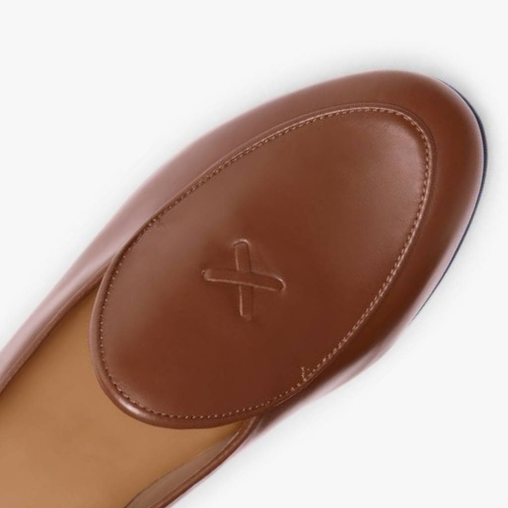 Men's Light Brown Leather Milano Loafer