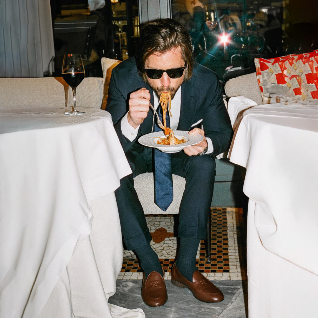 Men's Brown Leather Milano Loafer