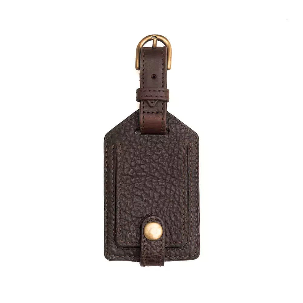 Campaign Leather Luggage Tag