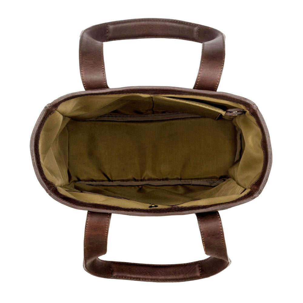 Campaign Waxed Canvas Two Bottle Wine Tote