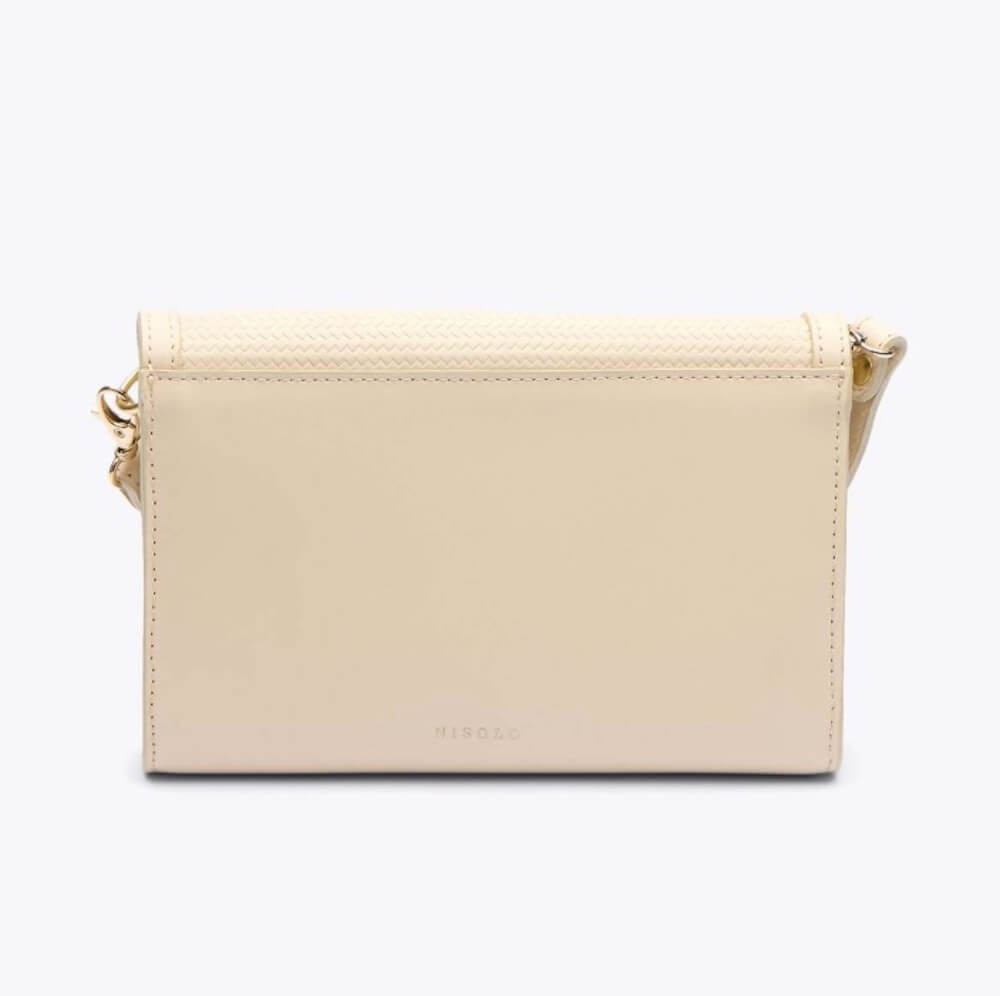 Nisolo Cleo Leather Convertible Crossbody Clutch