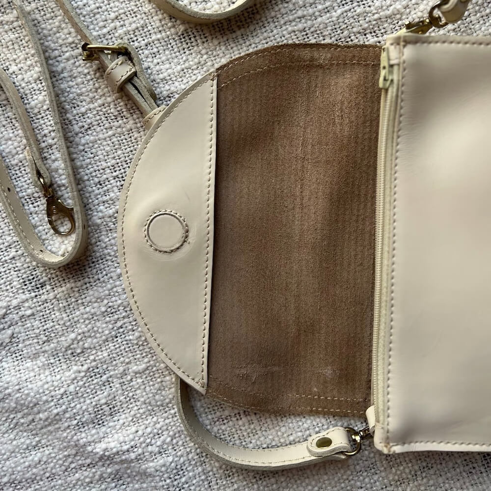 Nisolo Cleo Leather Convertible Crossbody Clutch