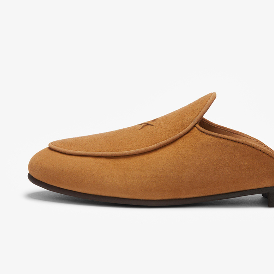 Women's Cognac Suede Milano Mule