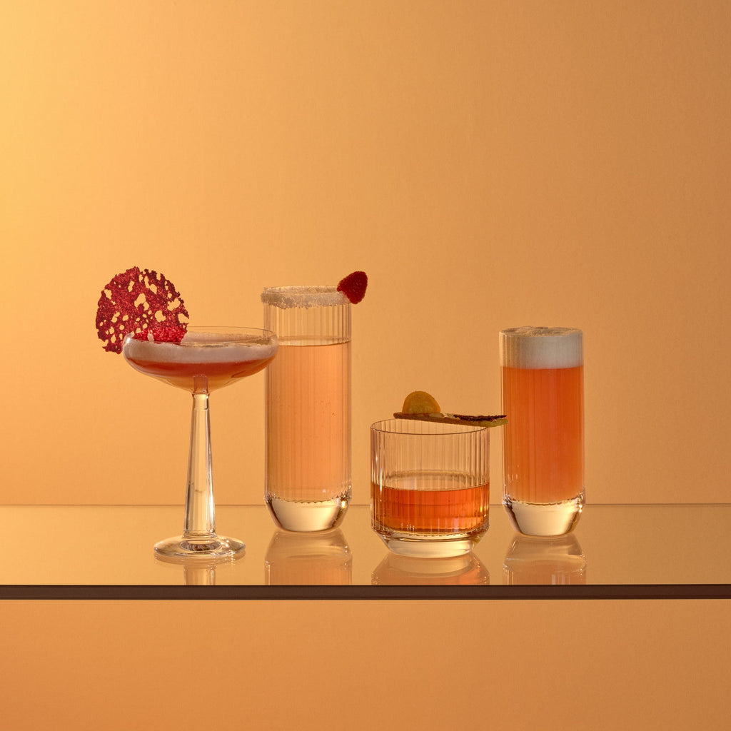 Big Top Set of 4 High Ball Glasses 14.5 oz