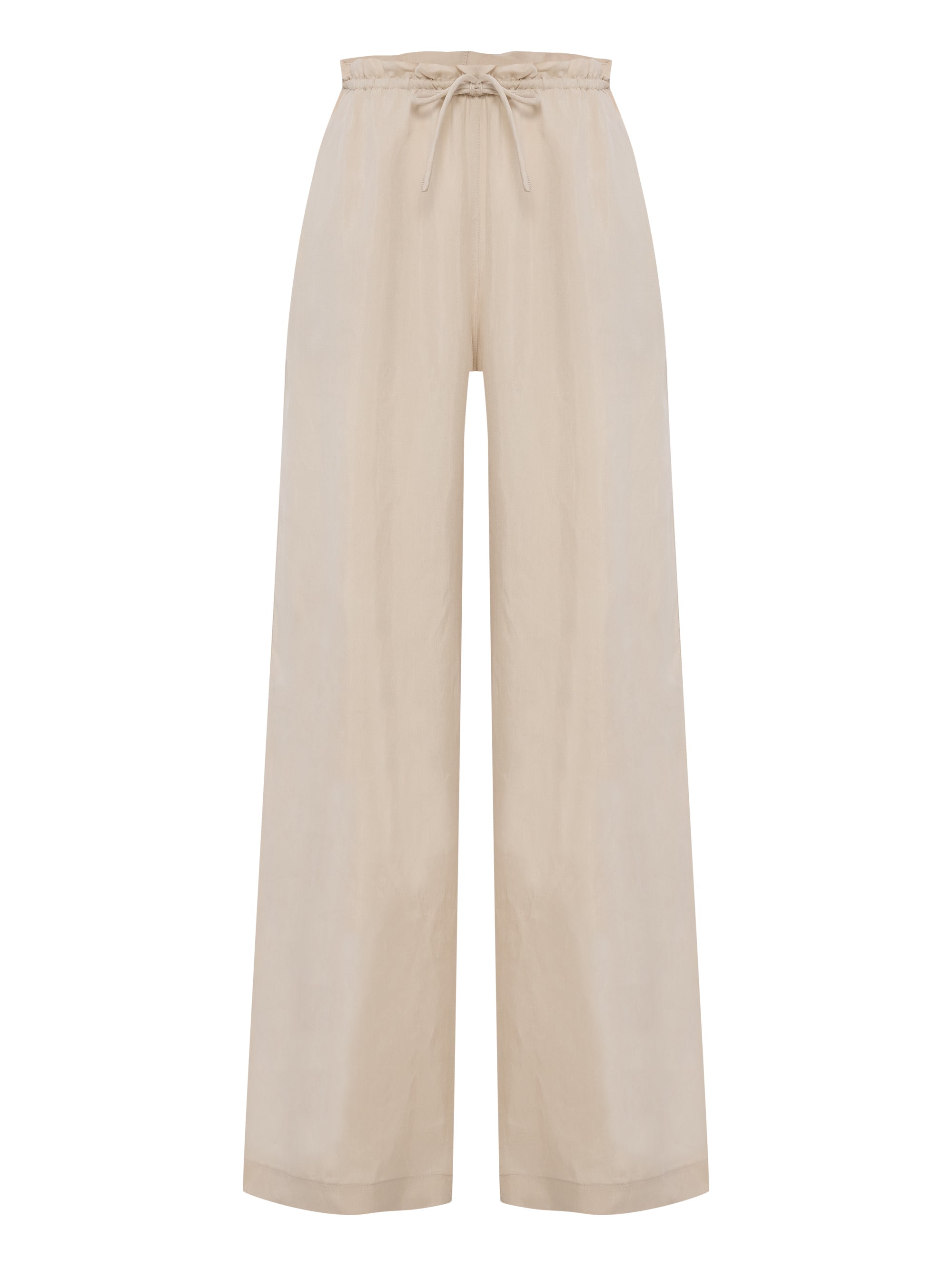 Lucid Flow Tie Pants - Sand