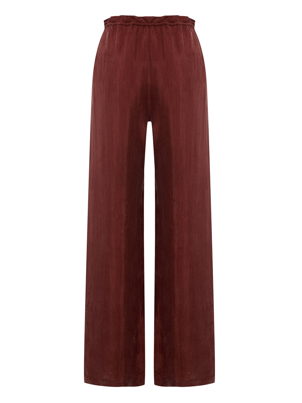Lucid Flow Tie Pants - Burgundy