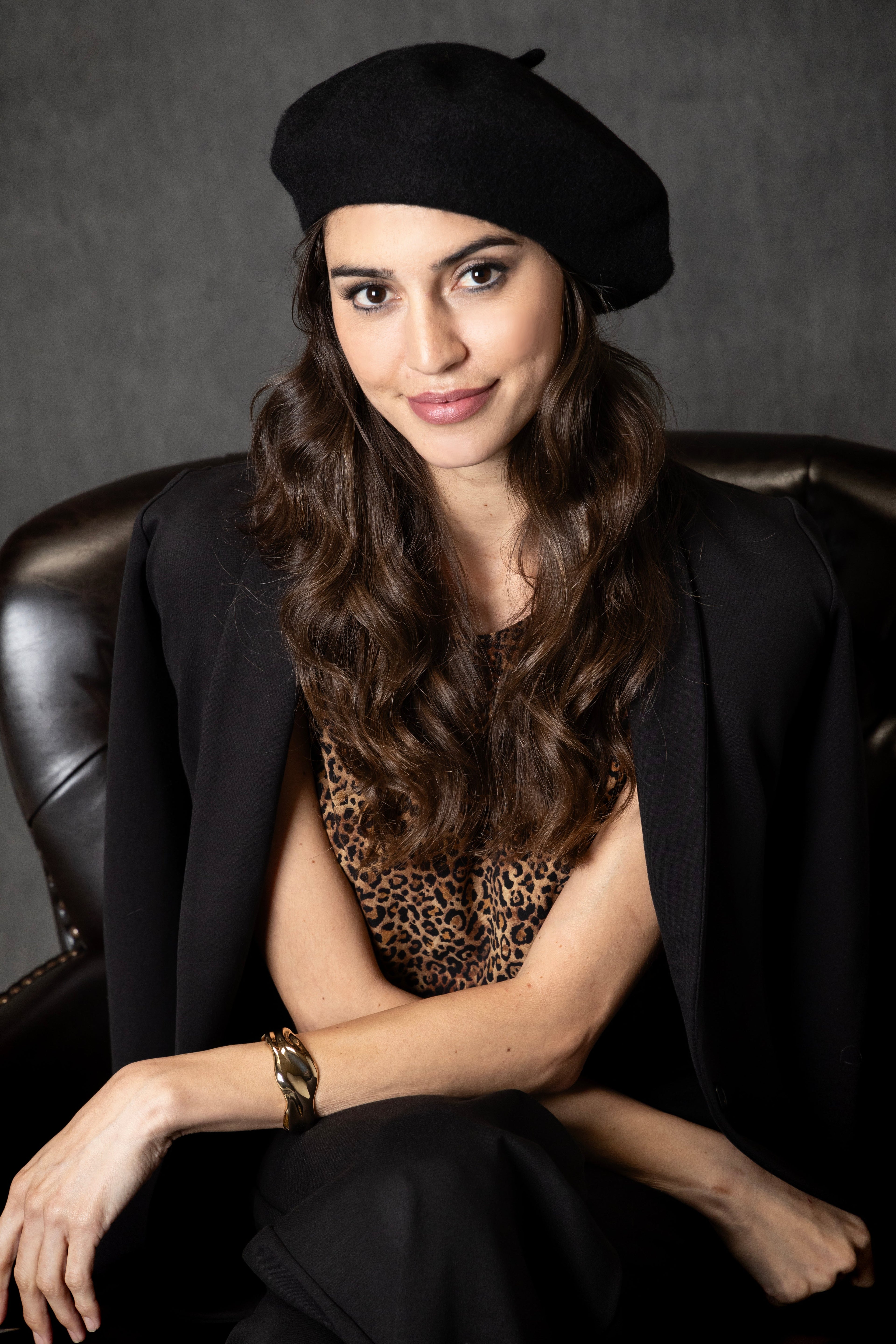 PORTOFINO TOP: LEOPARD