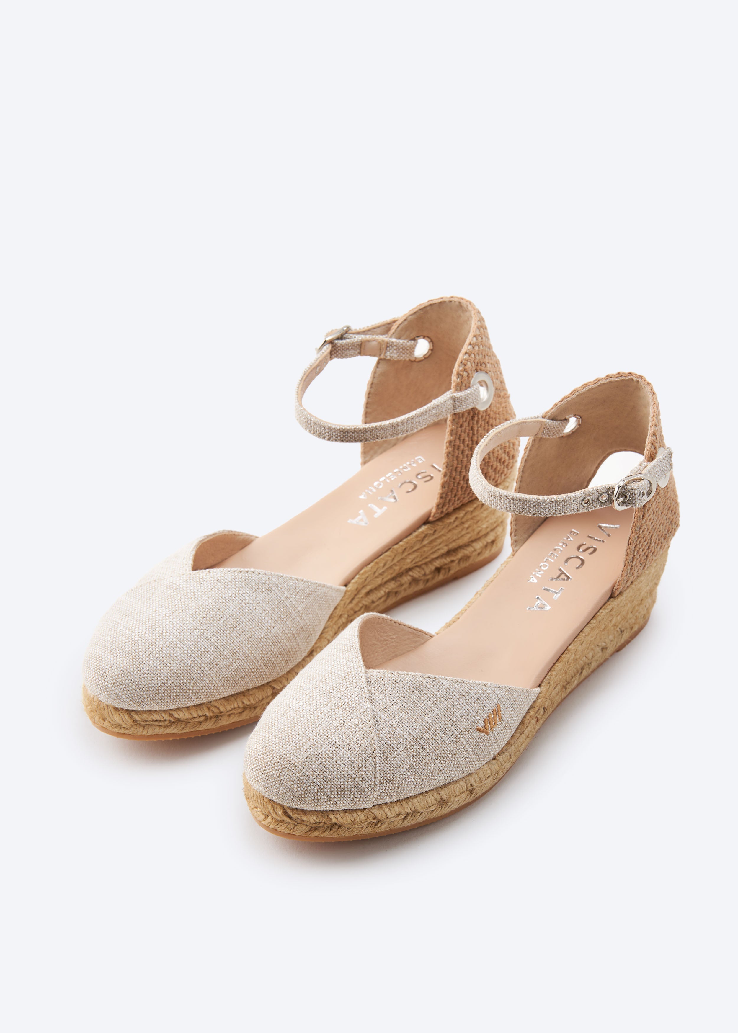 Pubol Limited Edition Canvas Espadrille Wedges