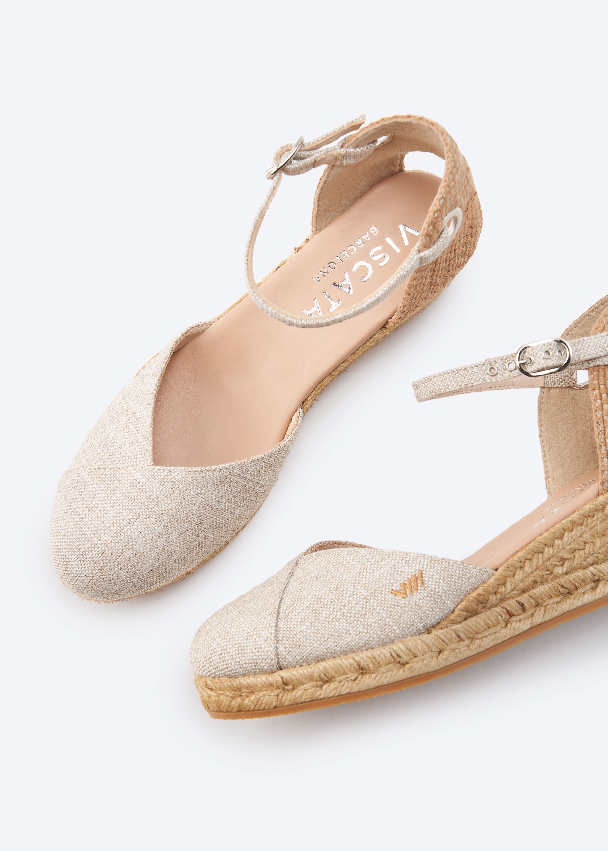 Pubol Limited Edition Canvas Espadrille Wedges