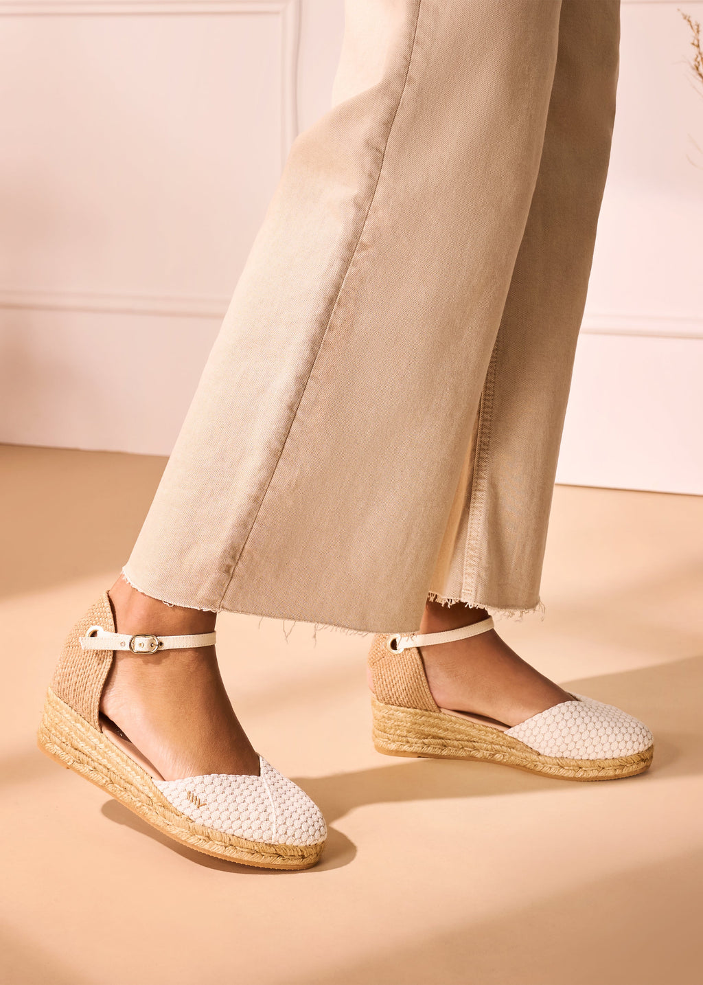 Pubol Limited Edition Canvas Espadrille Wedges