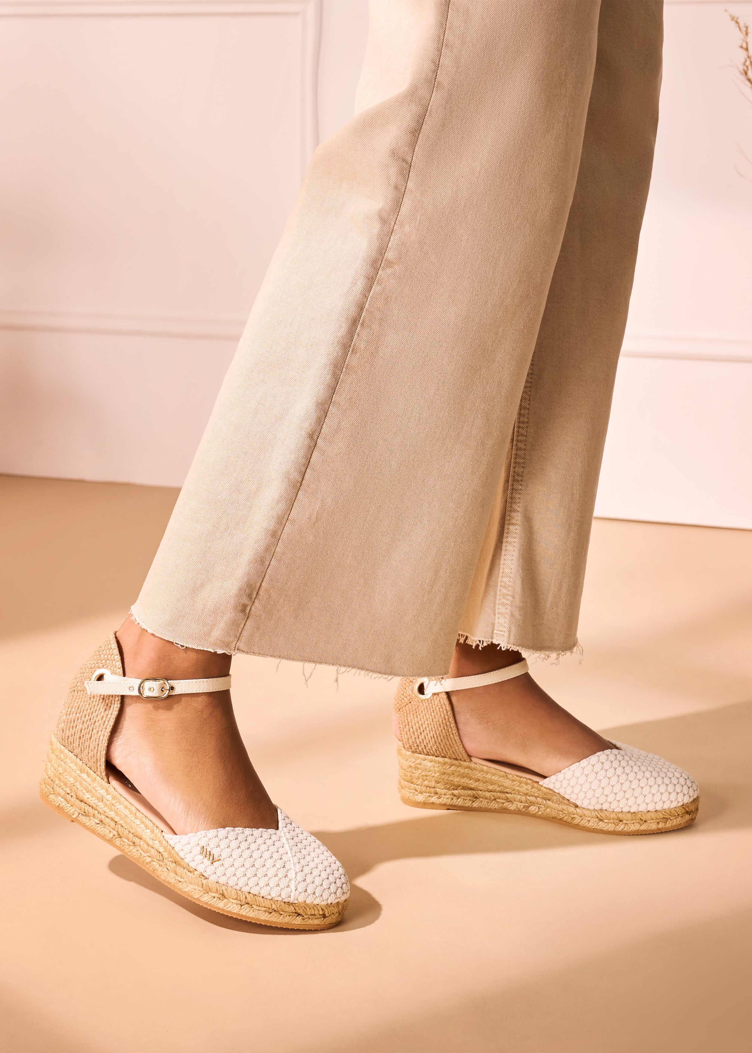 Pubol Limited Edition Canvas Espadrille Wedges