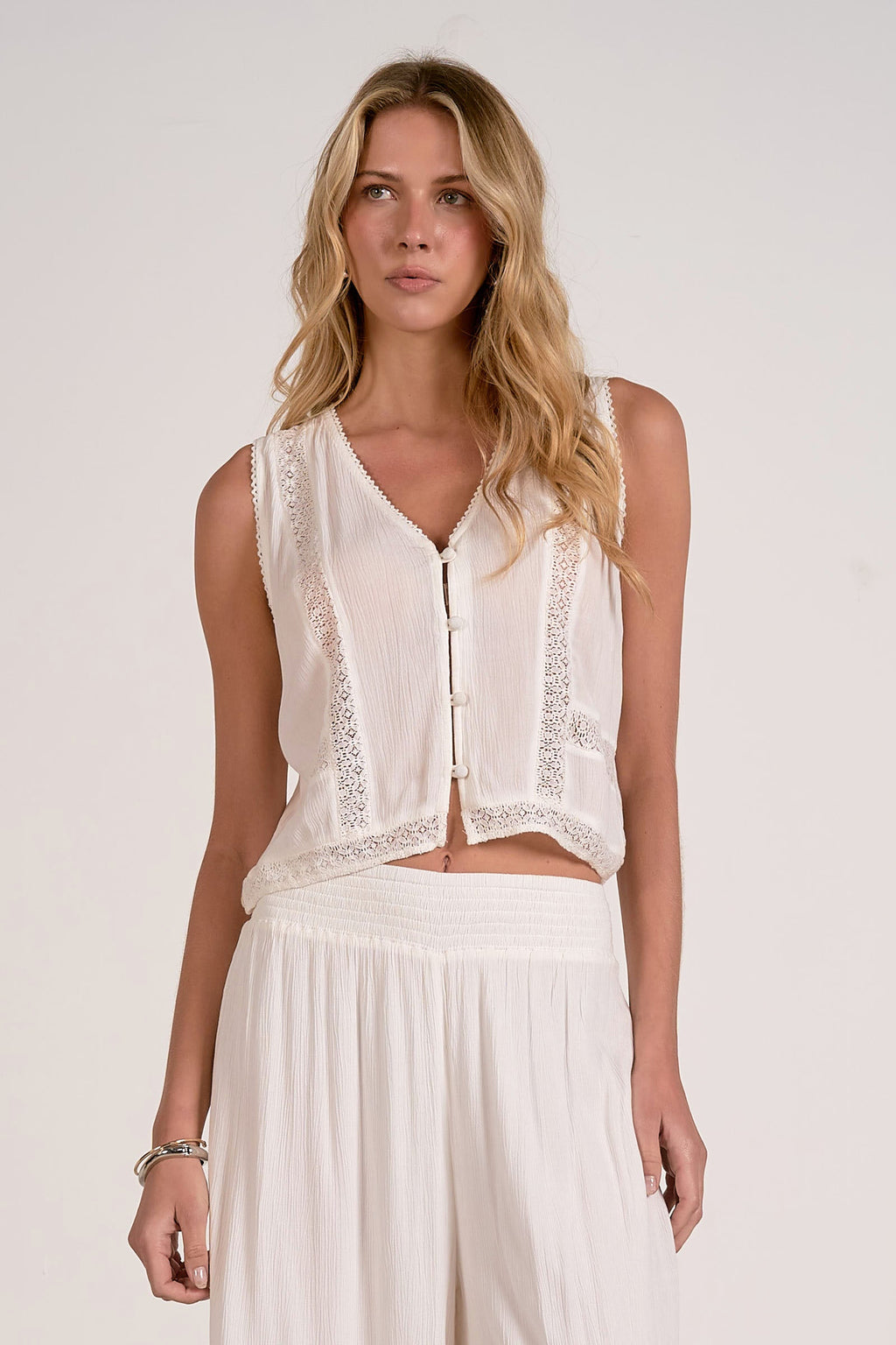 Reema Top Off White