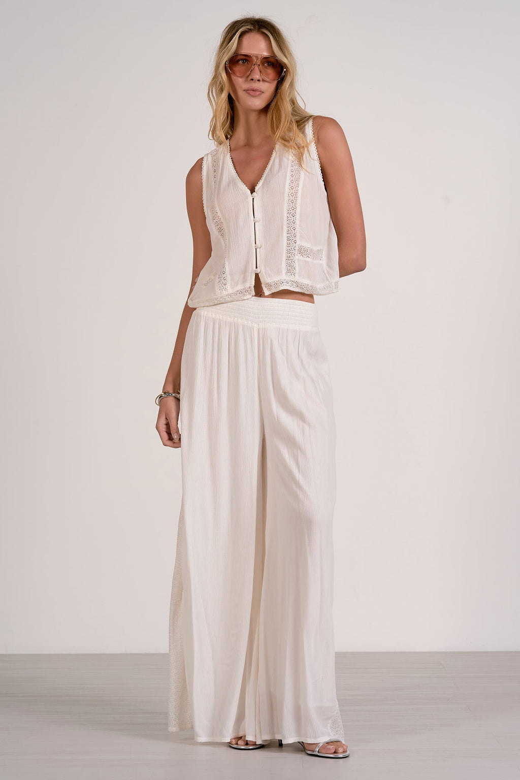 Rowie Pant Off White