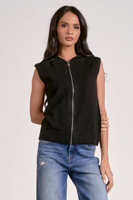 Bridgette Sleeveless Hoodie