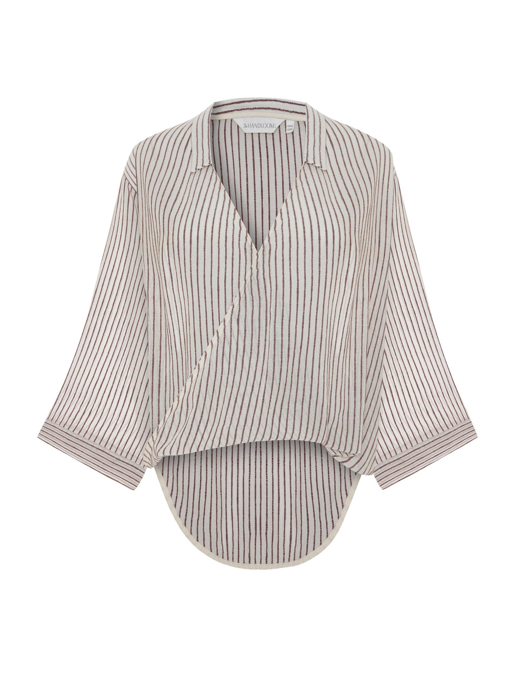 Sade Top - Burgundy Stripes