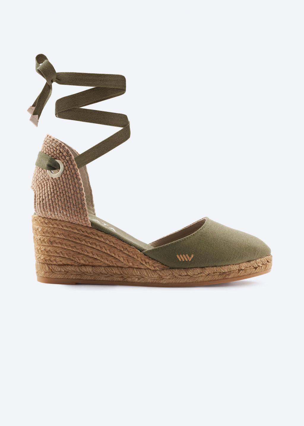 Sagaro Canvas Espadrille Wedges