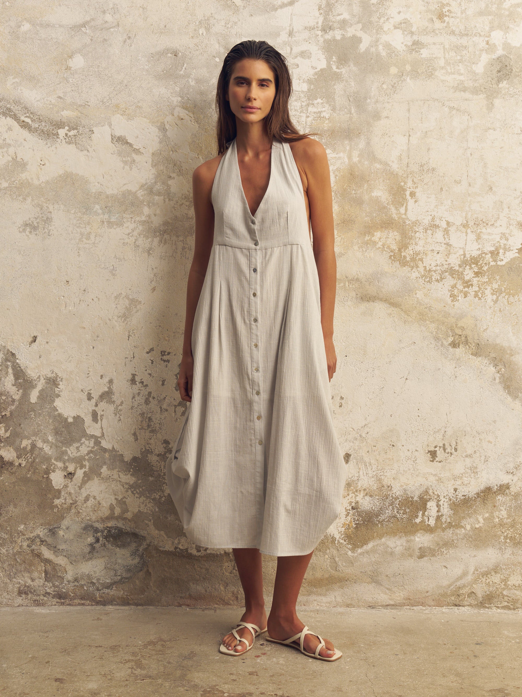 Sahara Sun Maxi Dress - Baby Blue