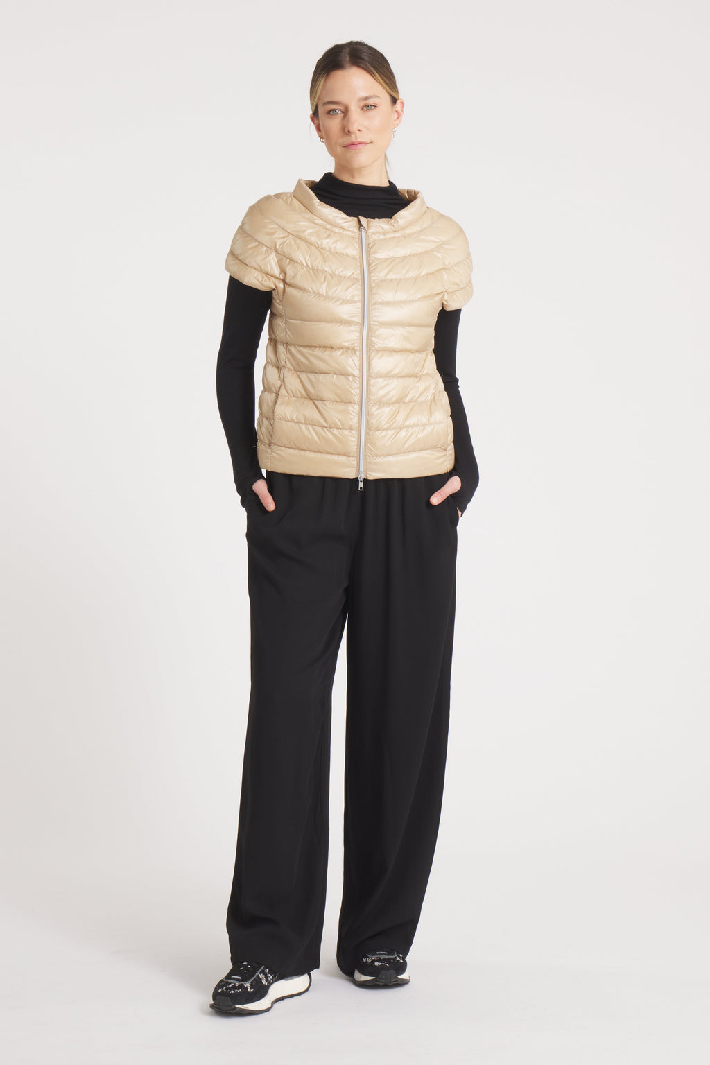 The St Ives | Down Vest | Camel