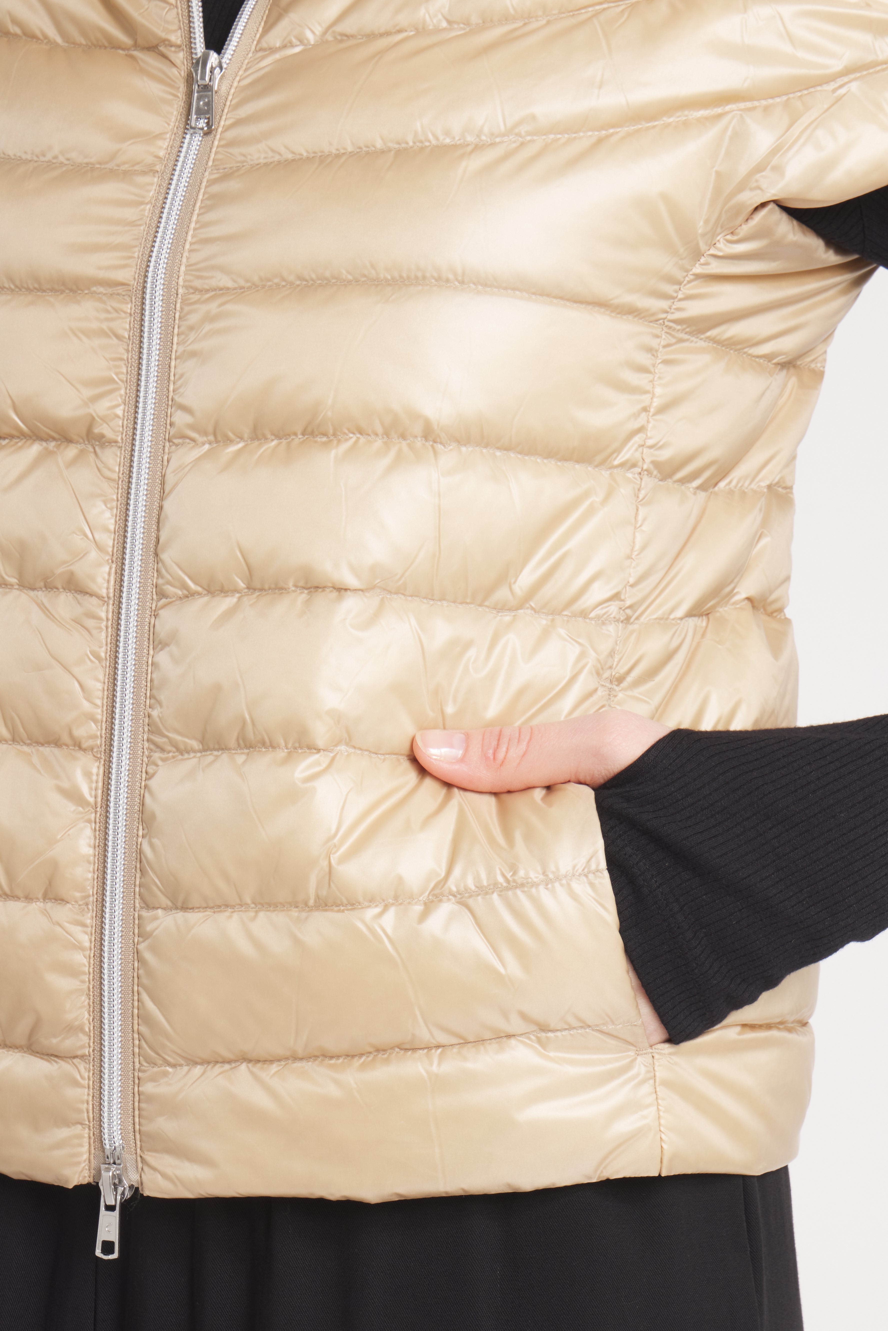 The St Ives | Down Vest | Camel